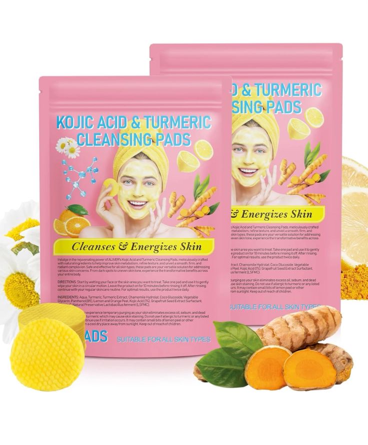 Turmeric Acid Cleaning Pads|Free Shipping All over UAE